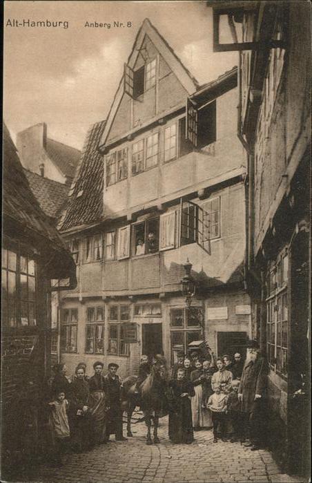 HAMBURG  CITY Alt-Hamburg Anberg Nr. 8