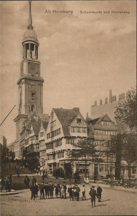 HAMBURG  CITY Alt-Hamburg Schaarmarkt Hohlerweg