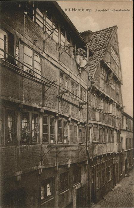 HAMBURG  CITY Alt-Hamburg Jacobi-Kirchentwiete