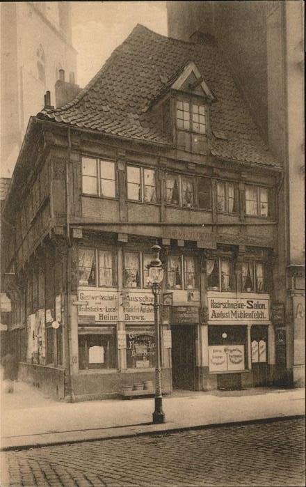 HAMBURG  CITY Pferdemarkt das aelteste Haus