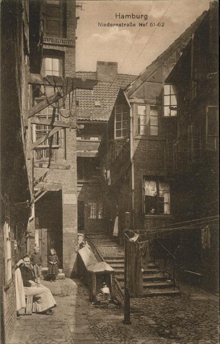 HAMBURG  CITY Niedernstrasse Hof 61