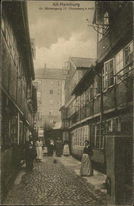 HAMBURG  CITY Alt-Hamburg Gr. Baeckergang 25
