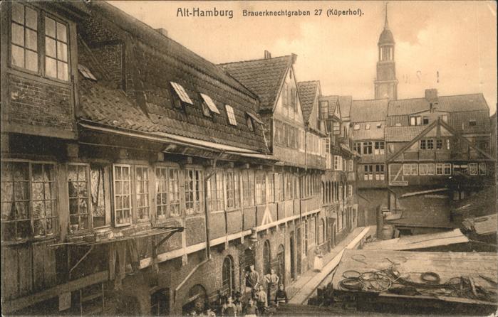HAMBURG  CITY ALt-Hamburg Brauerknechtgraben 27 Kueperhof