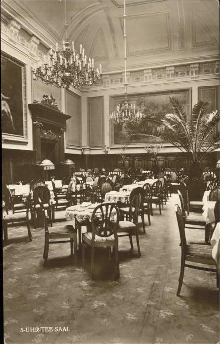 HAMBURG  CITY Streits Hotel 5-Uhr-Tee-Saal