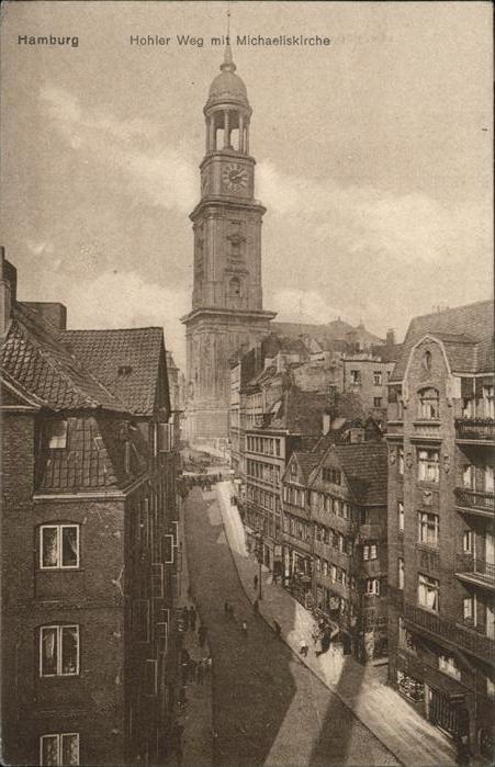 HAMBURG  CITY Hohler Weg Michaeliskirche
