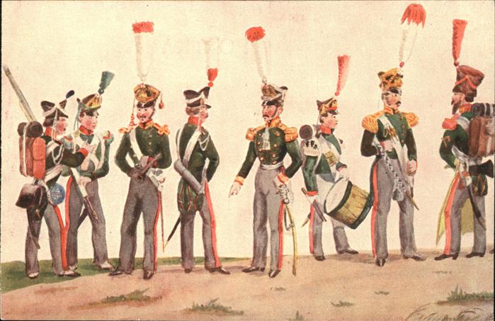 HAMBURG  CITY Infanterie 1814