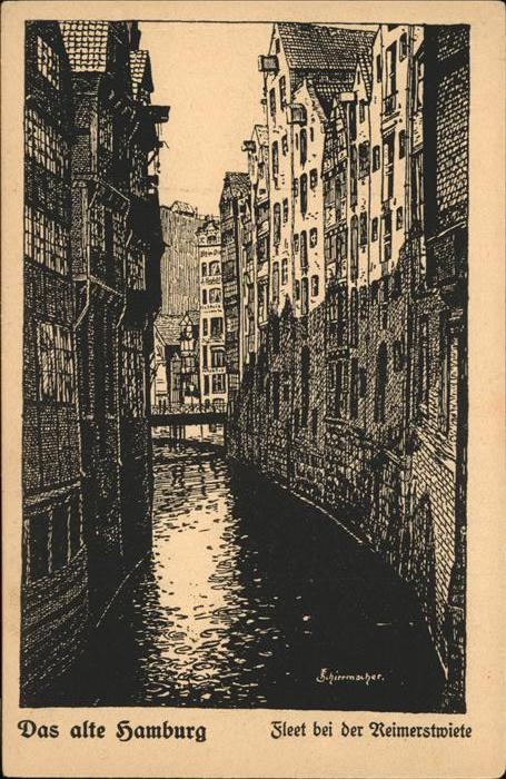 HAMBURG  CITY Fleet Reimerswiete