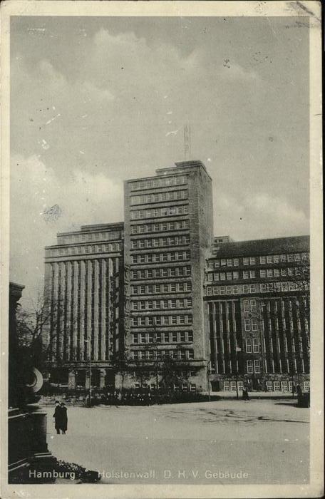 HAMBURG  CITY Holstenwall D.H.V. gebaeude