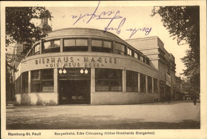 HAMBURG  CITY St. Pauli Reeperbahn Bierhaus Nagler