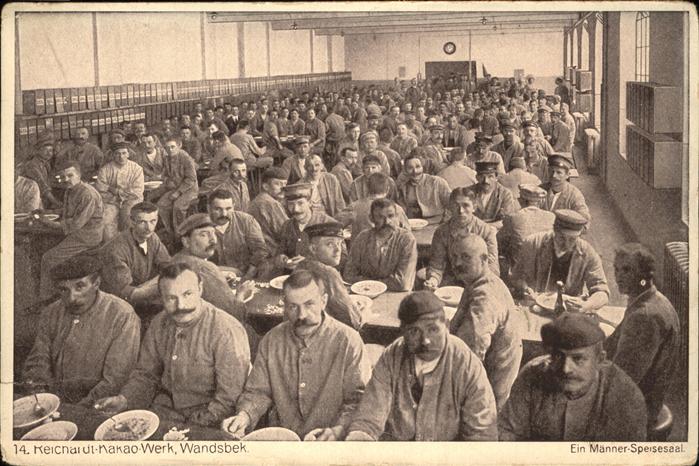 Wandsbek 14. Reichardt Kakao-Werk Speisesaal