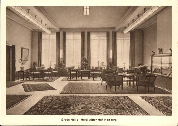 HAMBURG  CITY Hotel Alster-Hof Grosse Halle