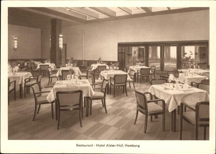 HAMBURG  CITY Hotel Alster-Hof Restaurant