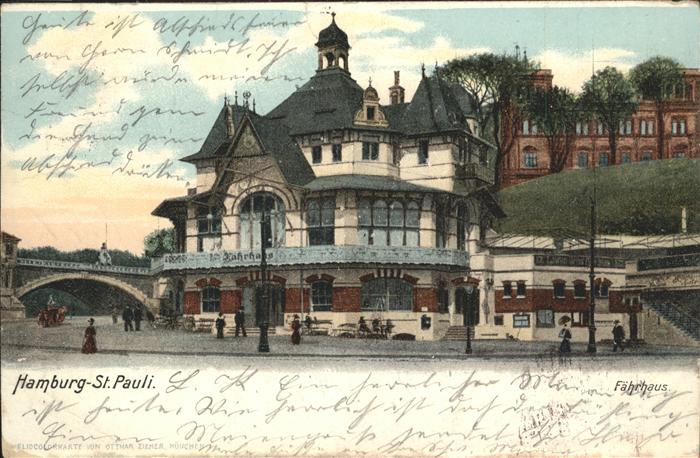 HAMBURG  CITY St. Pauli Faehrhaus