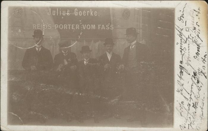 Hamburg Julius Goerke Reid_s Porter