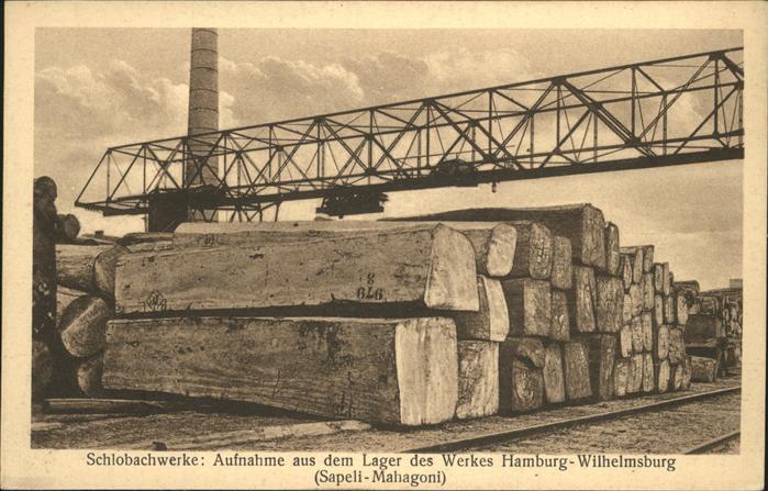 Wilhelmsburg Hamburg Schlobachwerke Lager