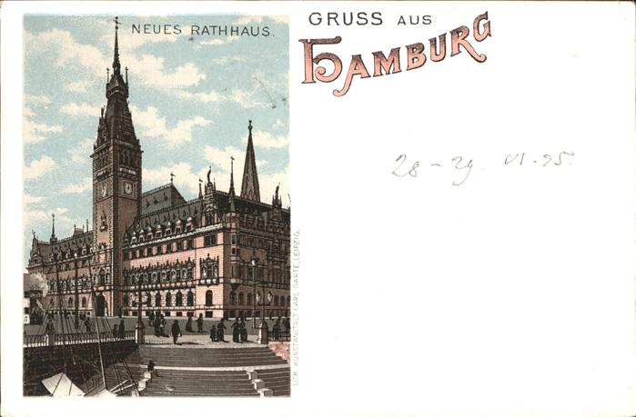 Hamburg Neues Rathaus