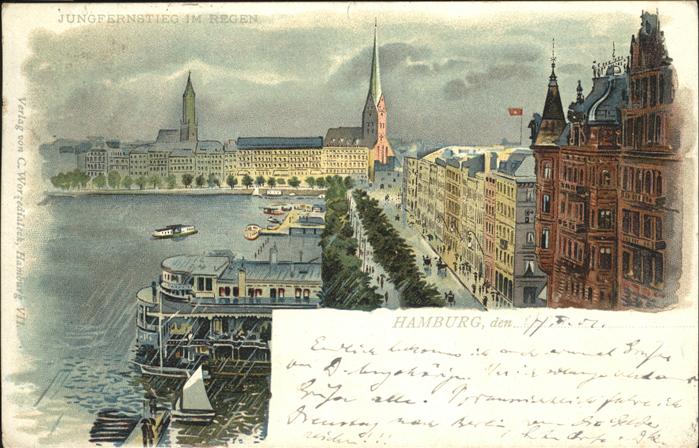 Hamburg Jungfernstieg