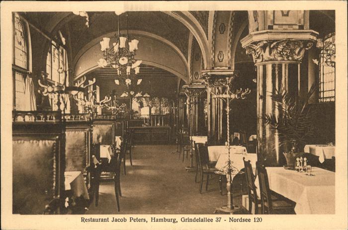 HAMBURG  CITY Restaurant Jacob Peters