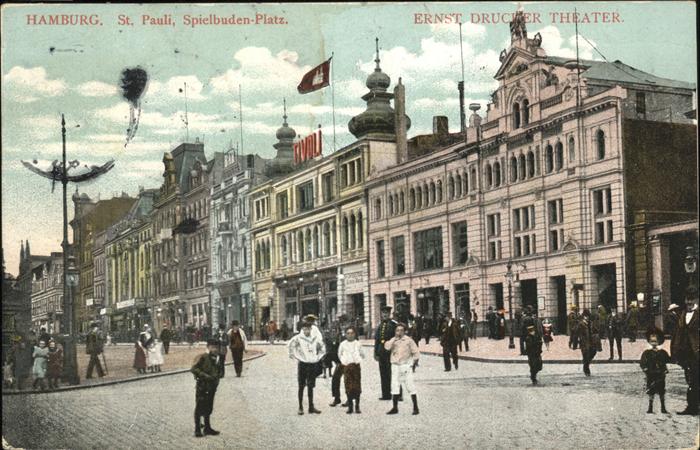 Hamburg St. Pauli Spielbuden-Platz