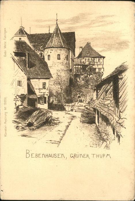 Bebenhausen Tuebingen Teilansicht