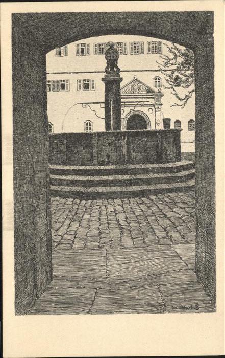 TueBINGEN BW Brunnen
Schlosshof