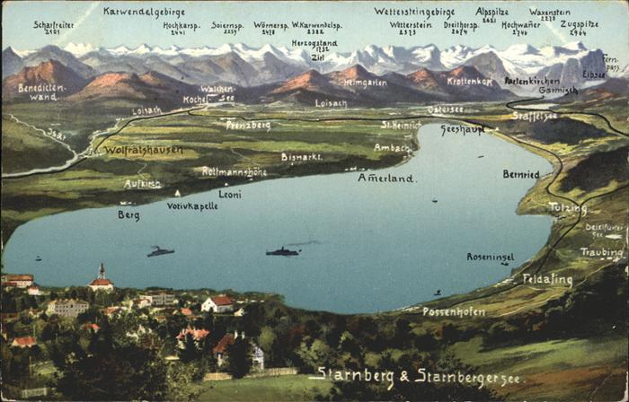 Starnberg Starnbergersee Bayern See