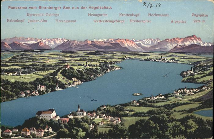 Starnberg Fliegeraufnahme