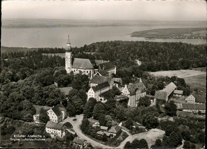 Kloster Andechs Fliegeraufnahme