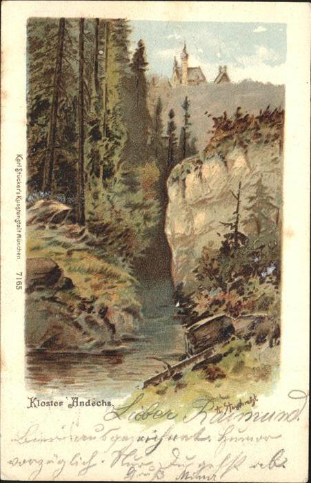 Kloster Andechs Künstler A Steinbrecht