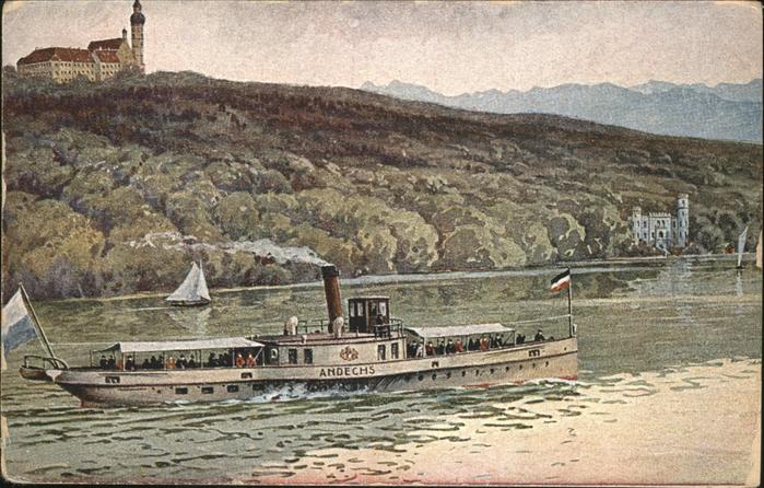 Kloster Andechs Dampfer Andechs