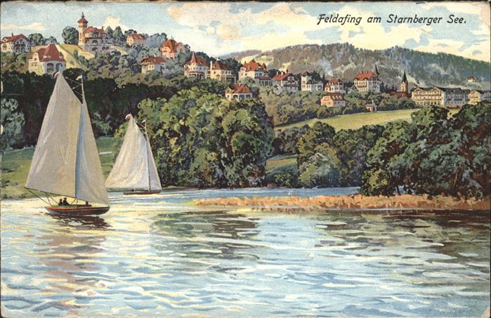 Feldafing Starnbergersee Segelboot