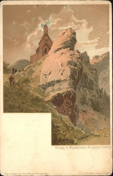 Wendelstein Berg Kirchlein