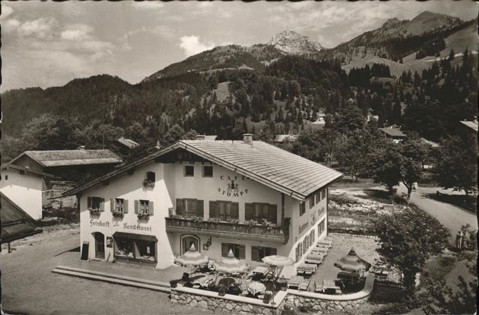 Bayrischzell Cafe Stumpp