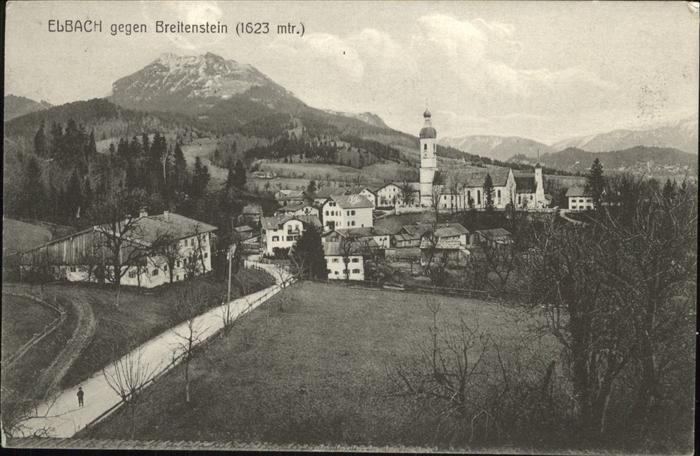 Elbach Miesbach Gesamtansicht Breitenstein