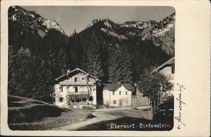Birkenstein Oberwirt