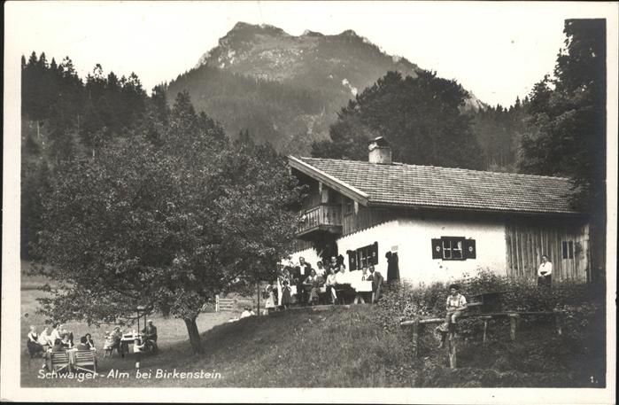 Birkenstein Schwaigeralm