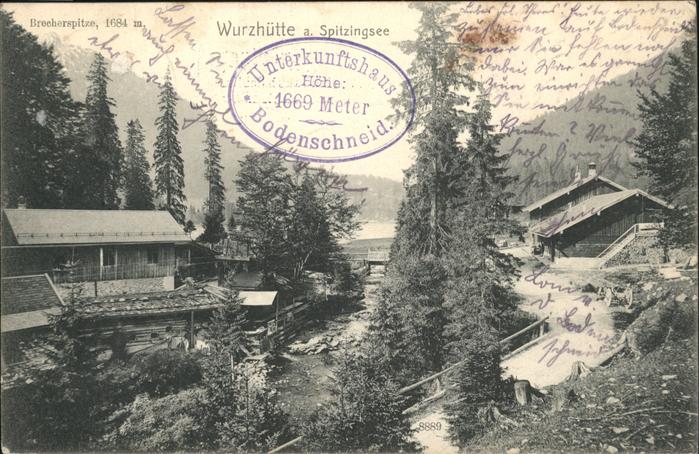 Bodenschneid Wurzhütte