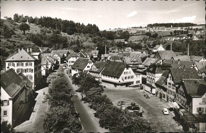 Altensteig Schwarzwald Marktplatz