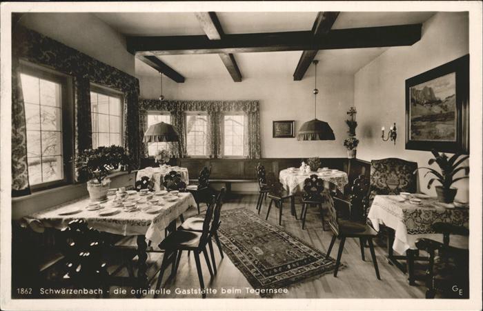 Schwaerzenbach Tegernsee Schwärzenbach Gaststätte