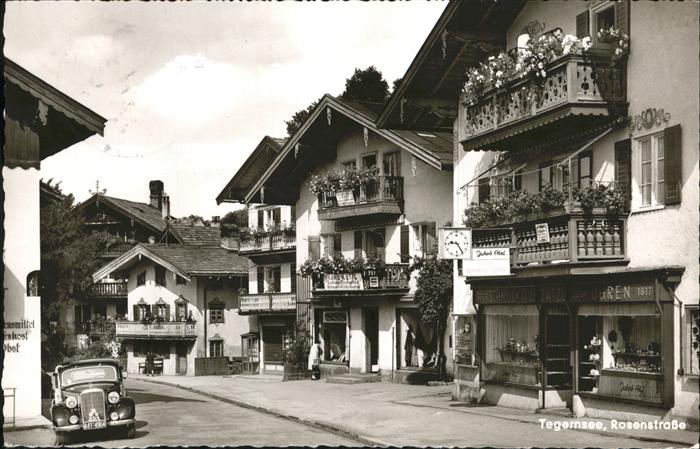 Tegernsee Bayern Rosenstrasse