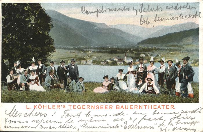 Tegernsee Bayern Bauerntheater