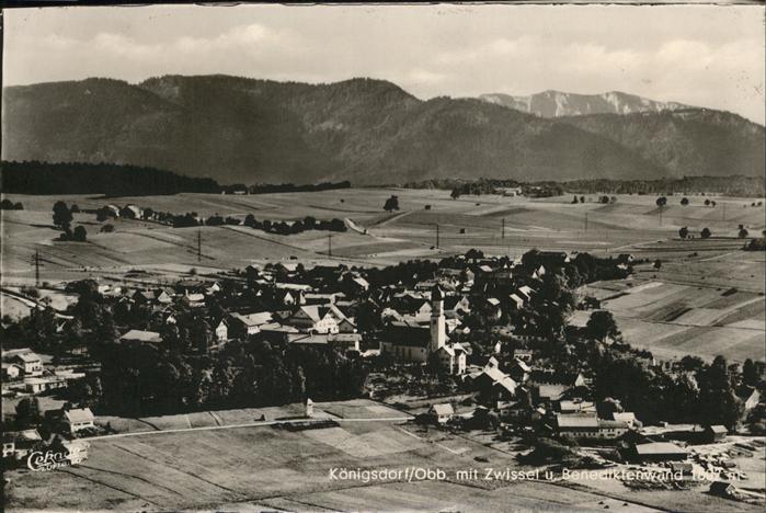 Koenigsdorf Oberbayern Gesamtansicht Zwissel