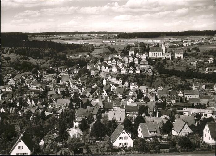 Altensteig Schwarzwald Gesamtansicht