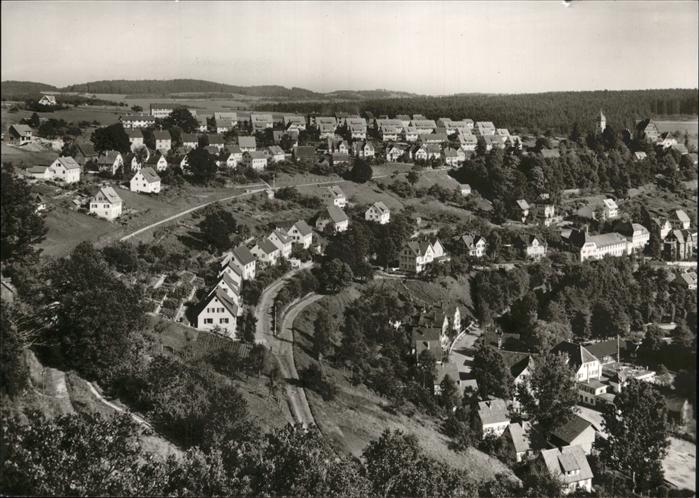 Altensteig Schwarzwald Gesamtansicht