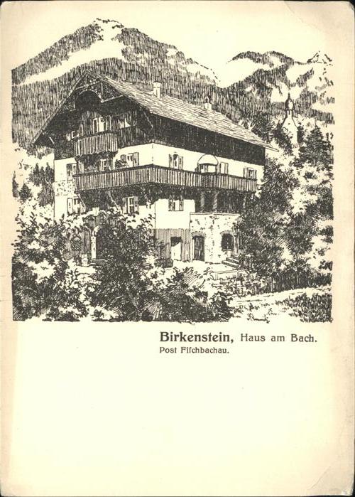Birkenstein Haus am Bach