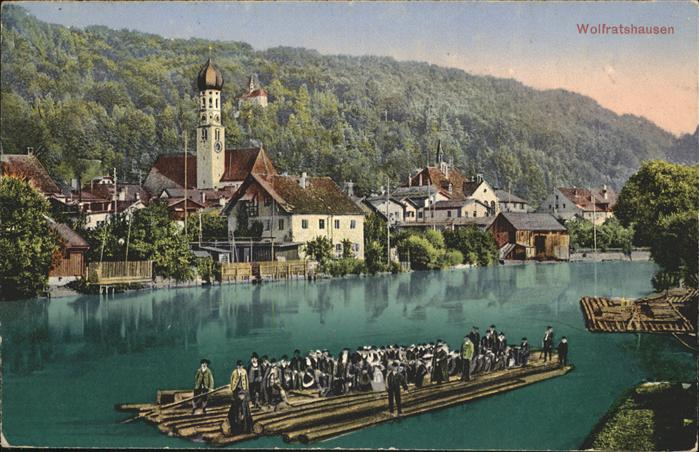 Wolfratshausen Floßfahrt