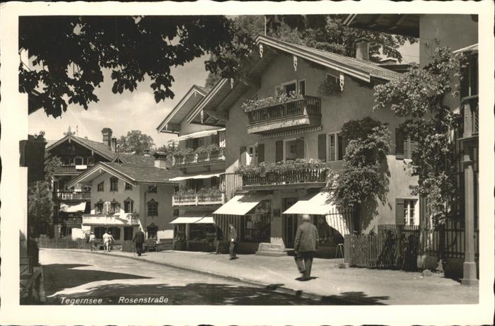 Tegernsee Bayern Rosenstrasse