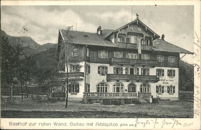Geitau Gasthof zur roten Wand