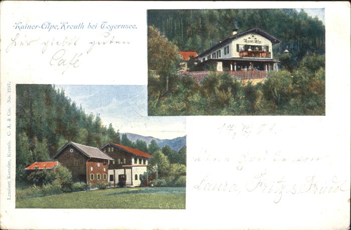 Kreuth Tegernsee Rainer-Alpe