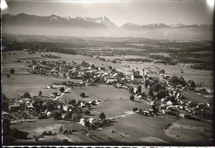 Koenigsdorf Oberbayern Luftbild
